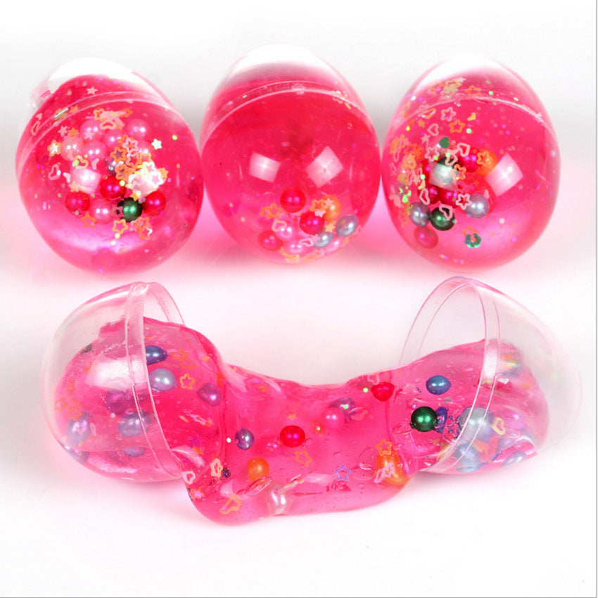 Relax Safe Kid Easy Sensory Fluffy Glitter Glue Floam Slime Clay Toy Craft Slime
