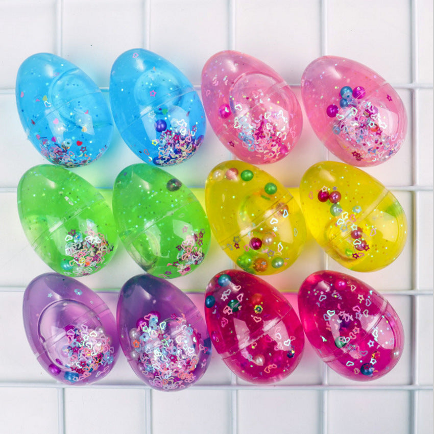 Relax Safe Kid Easy Sensory Fluffy Glitter Glue Floam Slime Clay Toy Craft Slime