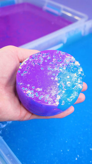 Relax Safe Kid Easy Sensory Fluffy Glitter Glue Floam Slime Clay Toy Craft Slime