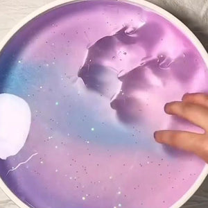 Relax Safe Kid Easy Sensory Fluffy Glitter Glue Floam Slime Clay Toy Craft Slime