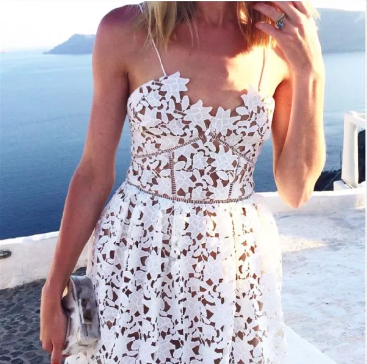 Scalloped Hem 3D Floral Guipure Embroidery Mesh Fit And Flare Midi Dre sunifty Scalloped Hem 3D Floral Guipure Embroidery Mesh Fit And Flare Midi Dre sunifty