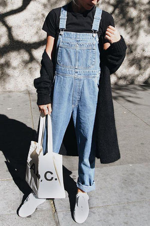 SCYE BASICS denim overalls | vsclinicandbeauty.com