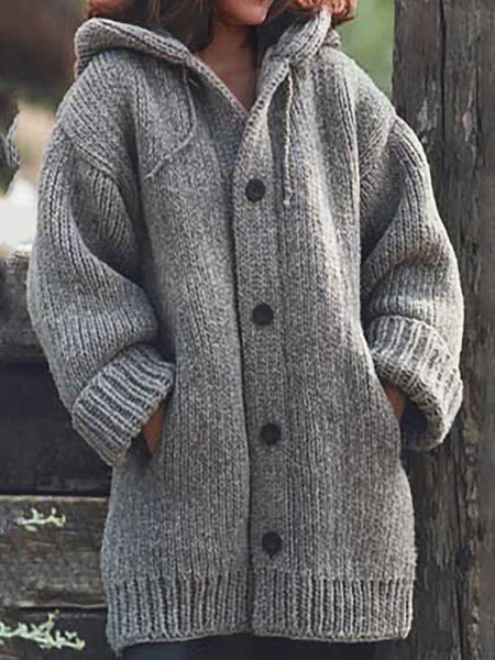 Thick long sweater coats discount