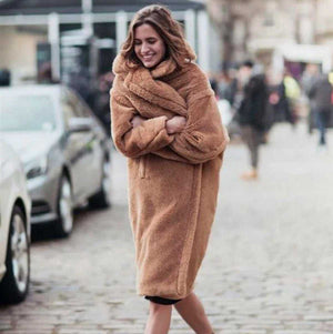 Teddy coat maxi on sale