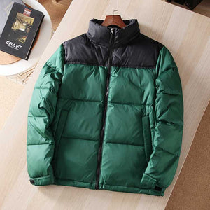 Packable Color Block Boxy Warmest Padded Down Puffer Jacket