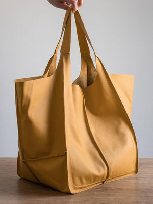 Brown Leather Womens Tote Bags School Handbags