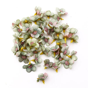 Boho Multicolor Flowers Silk Artificial DIY Flowers For Wedding