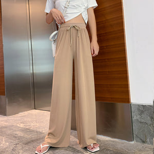 Womens Wide Leg Palazzo Trousers Plus Size Wide Bottom Palazzo Pants