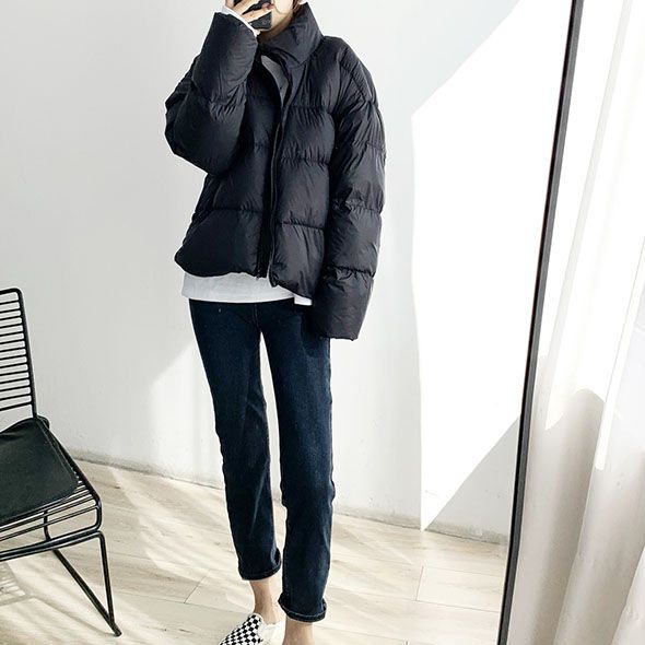 Warmest Packable Bubble Padded Short Puffer Jacket Women