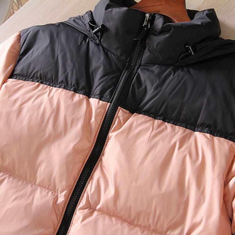 Packable Color Block Boxy Warmest Padded Down Puffer Jacket