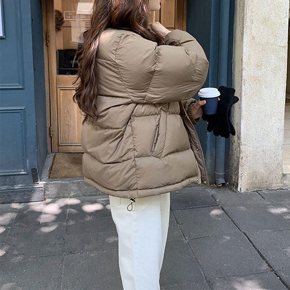 Warmest Packable Bubble Padded Short Puffer Jacket Women