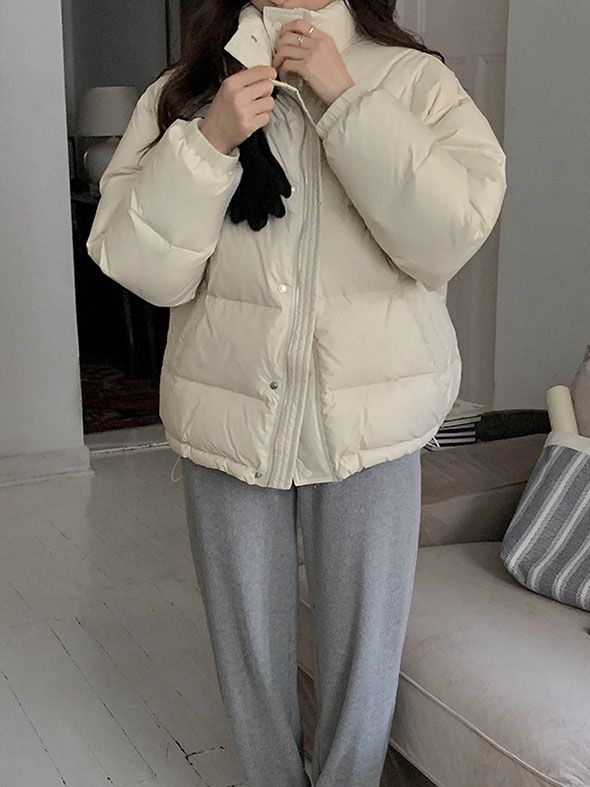 Warmest Packable Bubble Padded Short Puffer Jacket Women