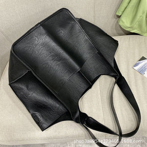 Brown Leather Womens Tote Bags School Handbags
