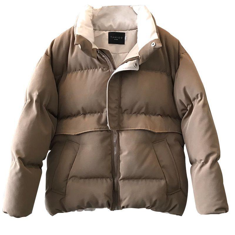 Oversized Quilted Winter Puffer Thick Warm Padded Puff Parka Jacket