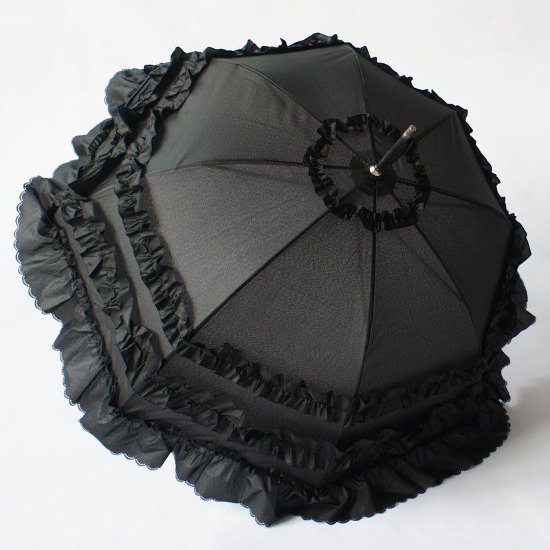 Victorian Inspired Classic Lolita Parasol Retro Wedding Bridal Umbrella