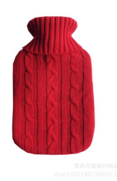 Braided Cute knitted Hot Water Bottle Covers