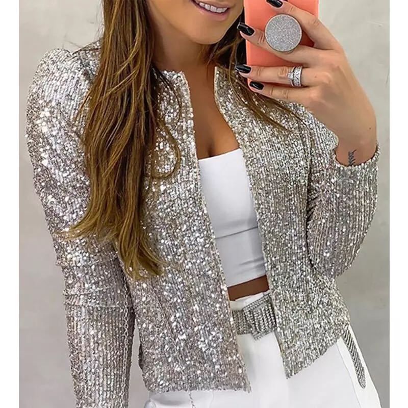 Gold Ruffle Jacket click to enlarge