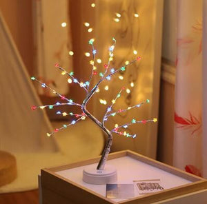 Fairy Decorative Tabletop Bonsai Led Tree Light Lantern Lamp
