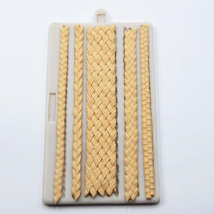 Silicone Pie Crust Mold for Pastry Fondant Mold Stamper Baking Toppers