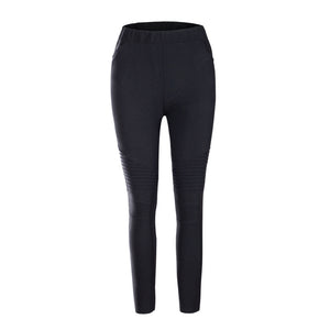 Cool High Waisted Ankle Zipper Skinny Pants Trousers