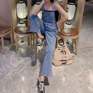 Wardrobe Basics Ripped Denim Romper Shorts Jean overalls