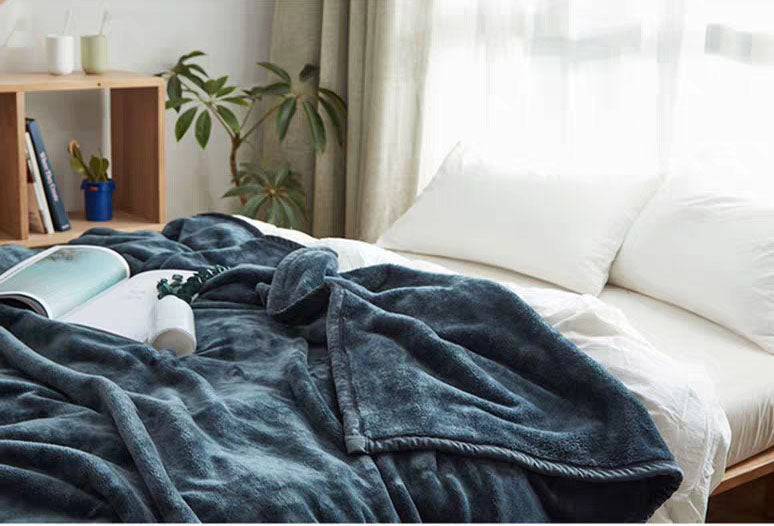 Plush Fuzzy Faux Fur Throw Sherpa Fleece Blankets