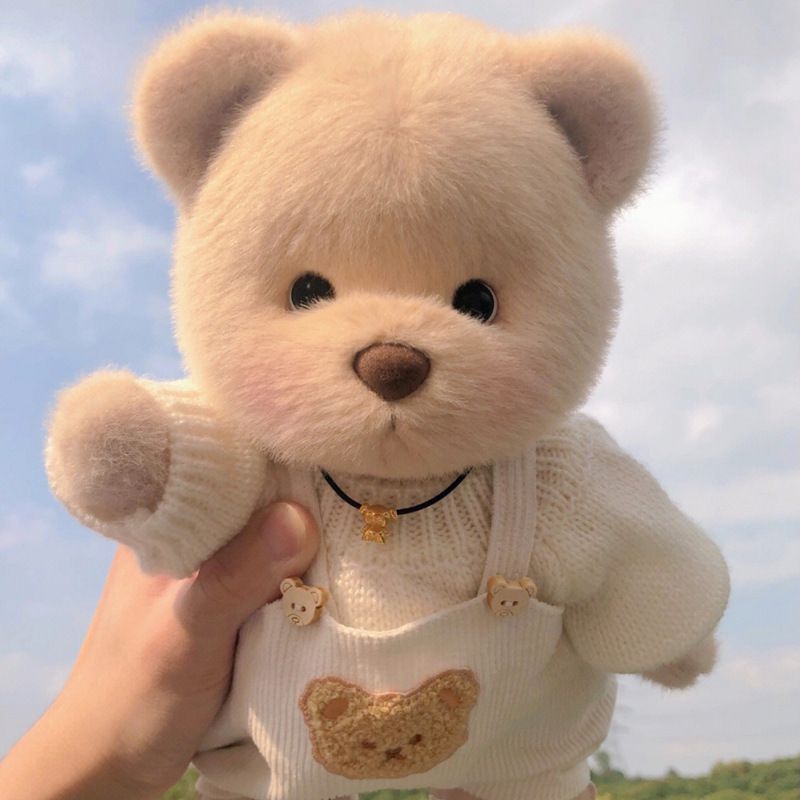 Cute Kawaii 11 inch teddy bear baby toys doll clothes