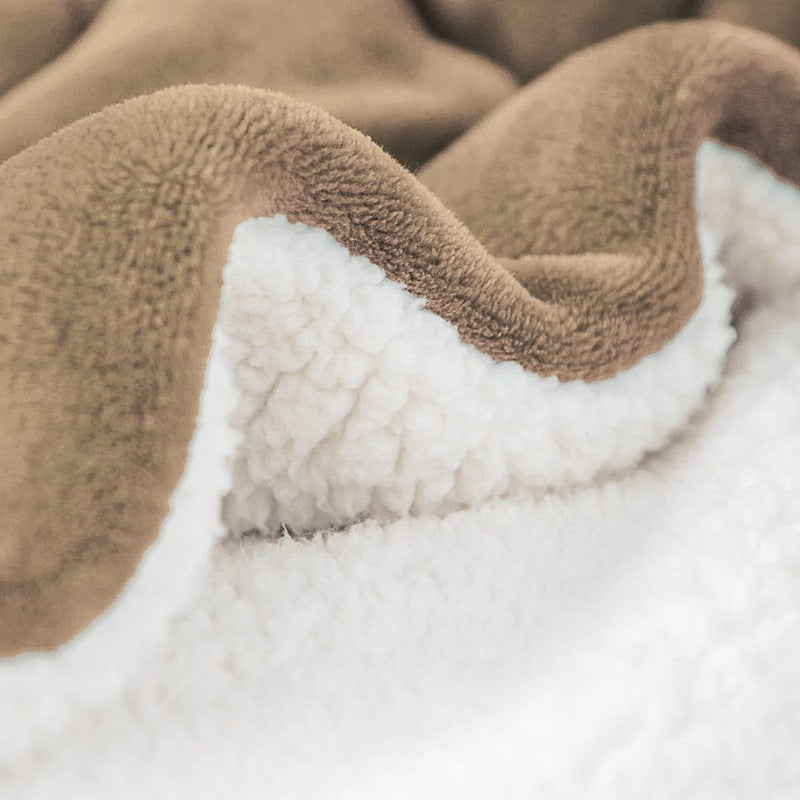 Plush Fuzzy Faux Fur Throw Sherpa Fleece Blankets