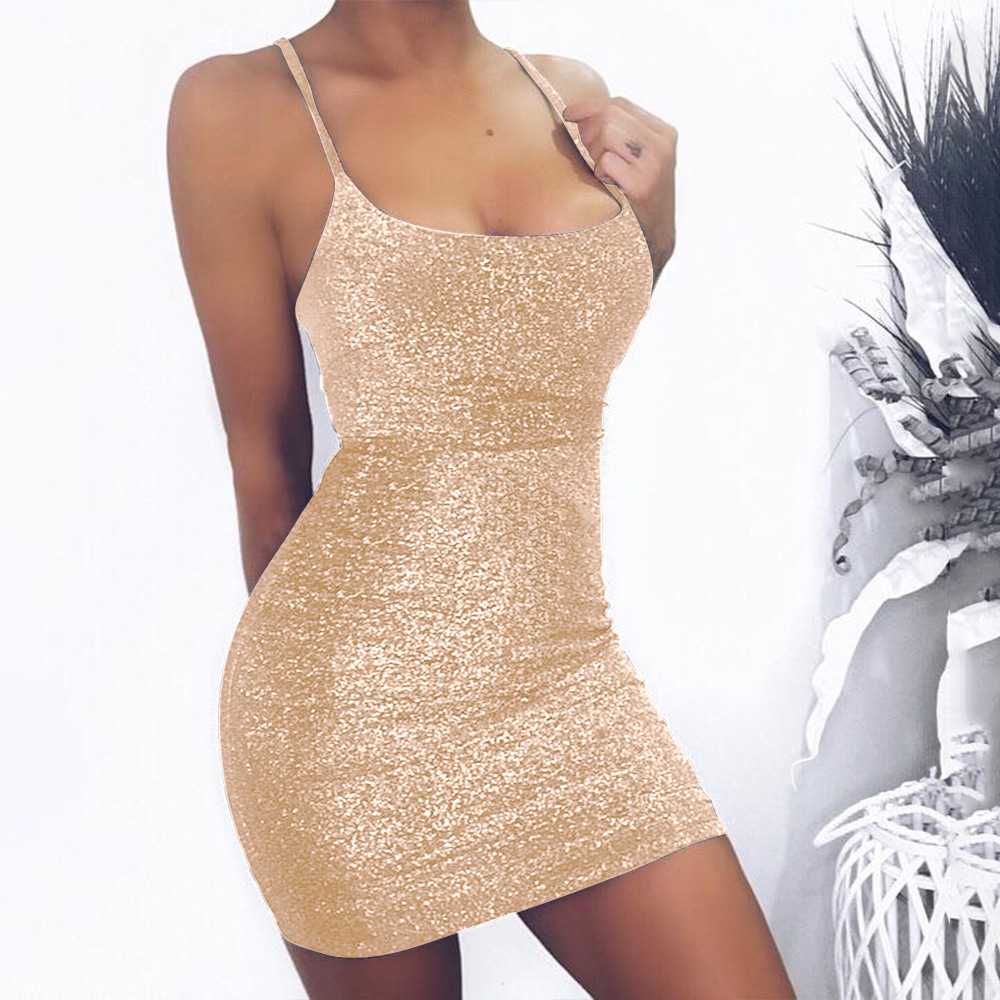 Sexy Glitter Lace Up Tight Fitted Dresses Night Club Bodycon sunifty Sexy Glitter Lace Up Tight Fitted Dresses Night Club Bodycon sunifty