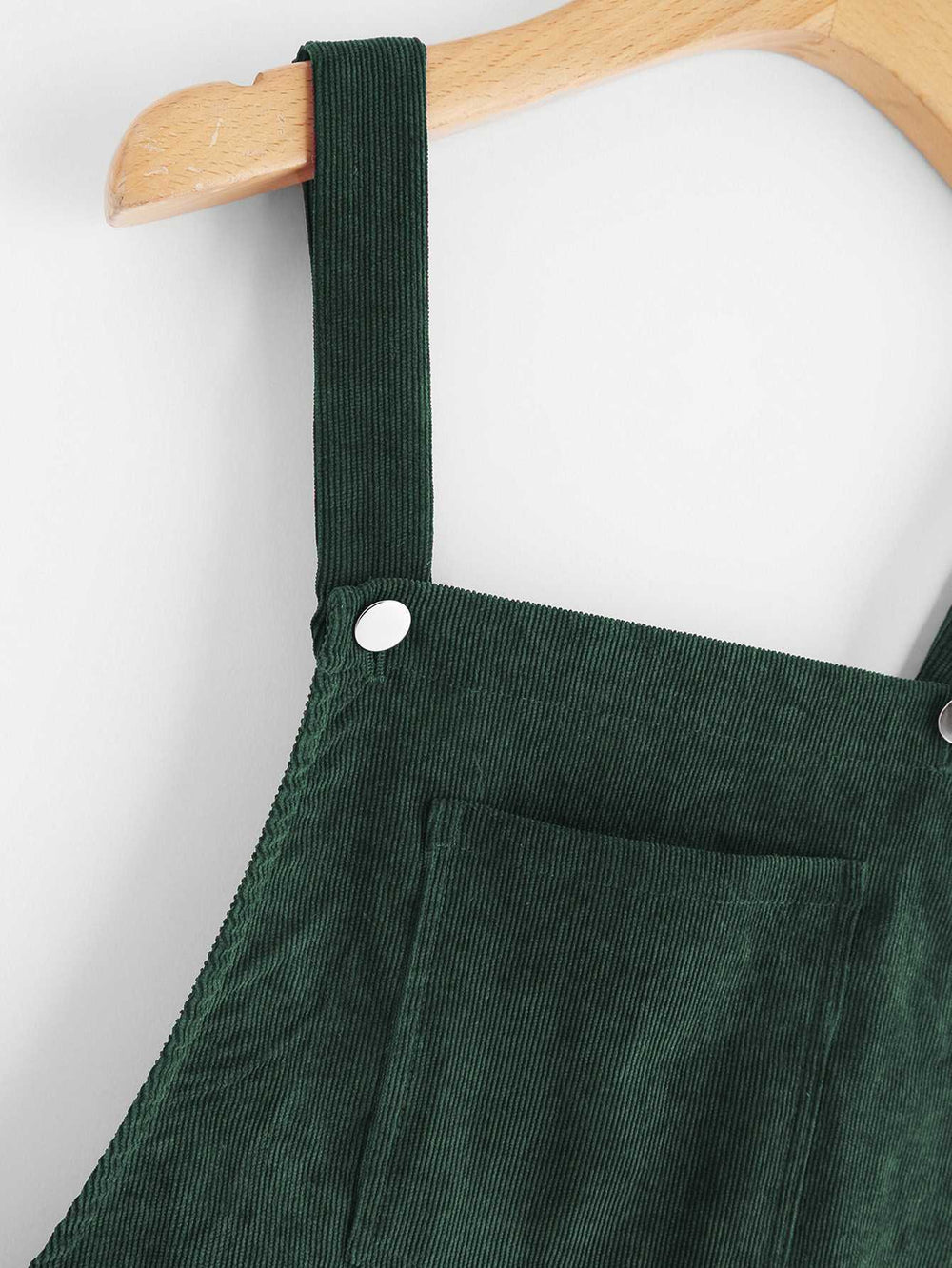 Casual Corduroy Overall Mini Dress Cord Jumper  sunifty