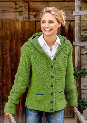 Green sale cardigan jacket
