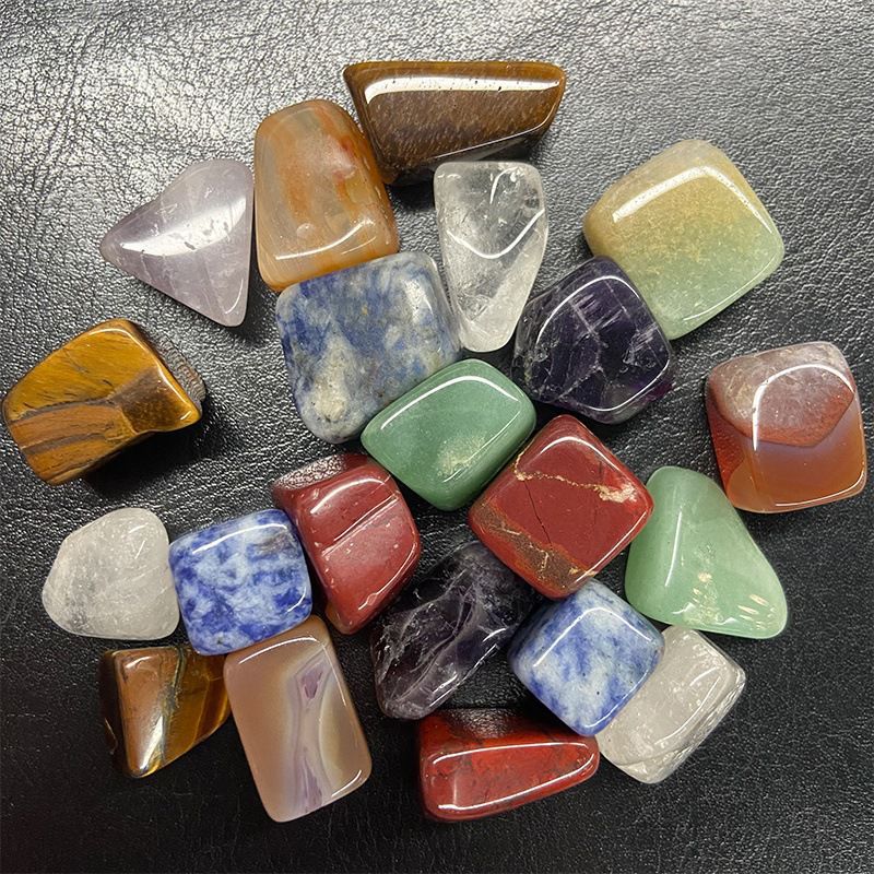 Rainbow Colors Healing Jasper Amethyst Quartz Crystals And Stones