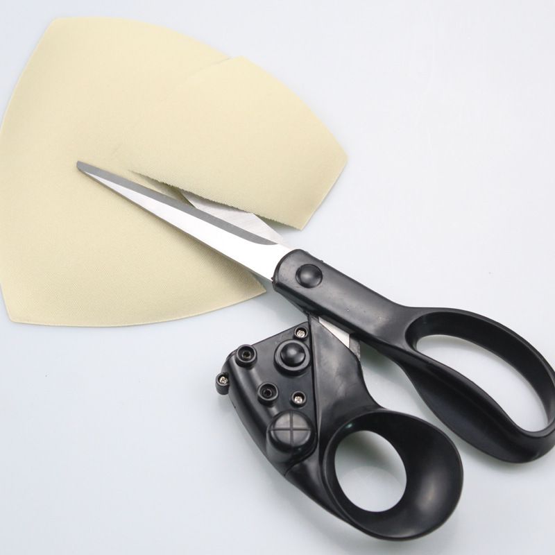 Professional Straight Cut Laser Scissors For Fabrics Paper