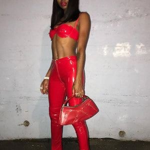 Matte brand leather pants cheap
