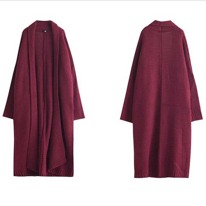 Oversized Open Front Womens Long Cardigan Sweaters