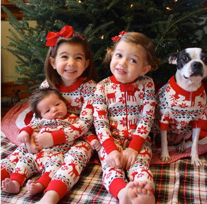 Family Christmas Pajamas Holiday Home PJS Home Suit