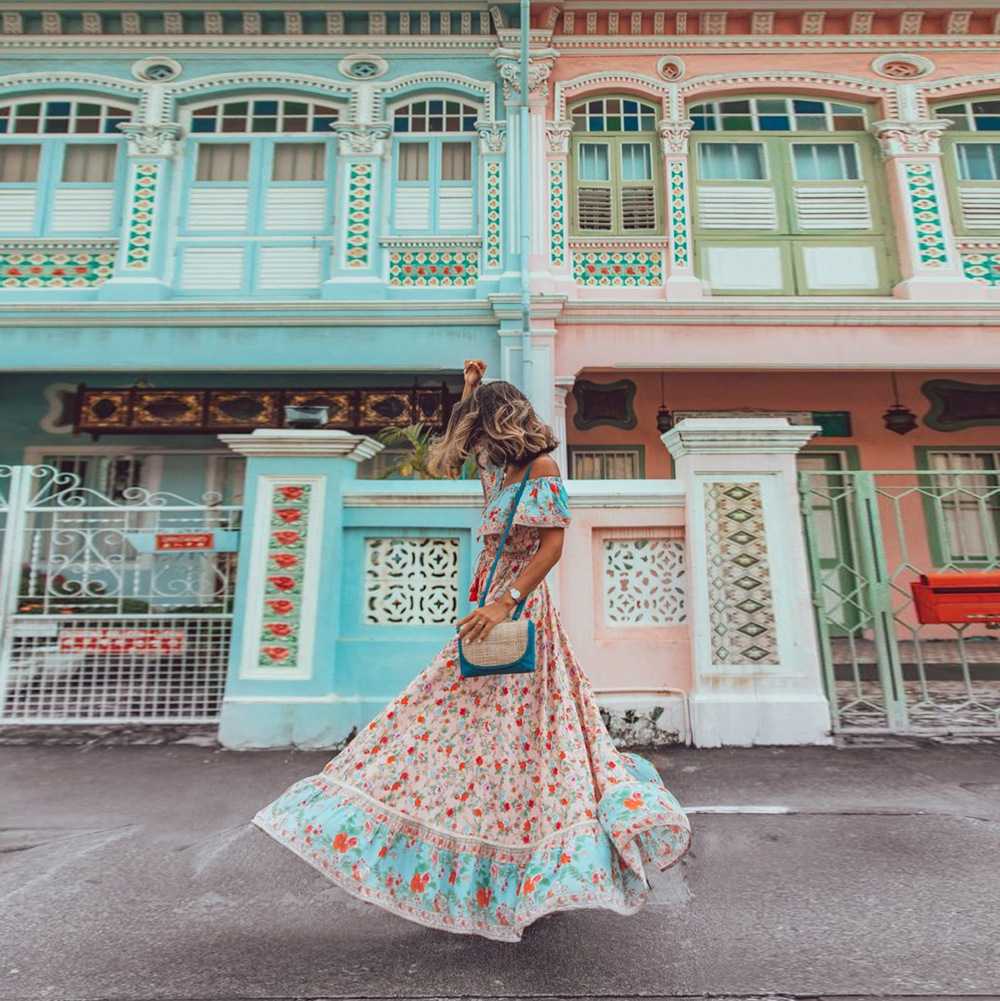 Free Ship Off Shoulder Flounce Layered Mini Dress