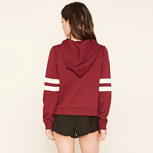 Turtleneck Slash Plain Hoodie Sweatshirt Pullover