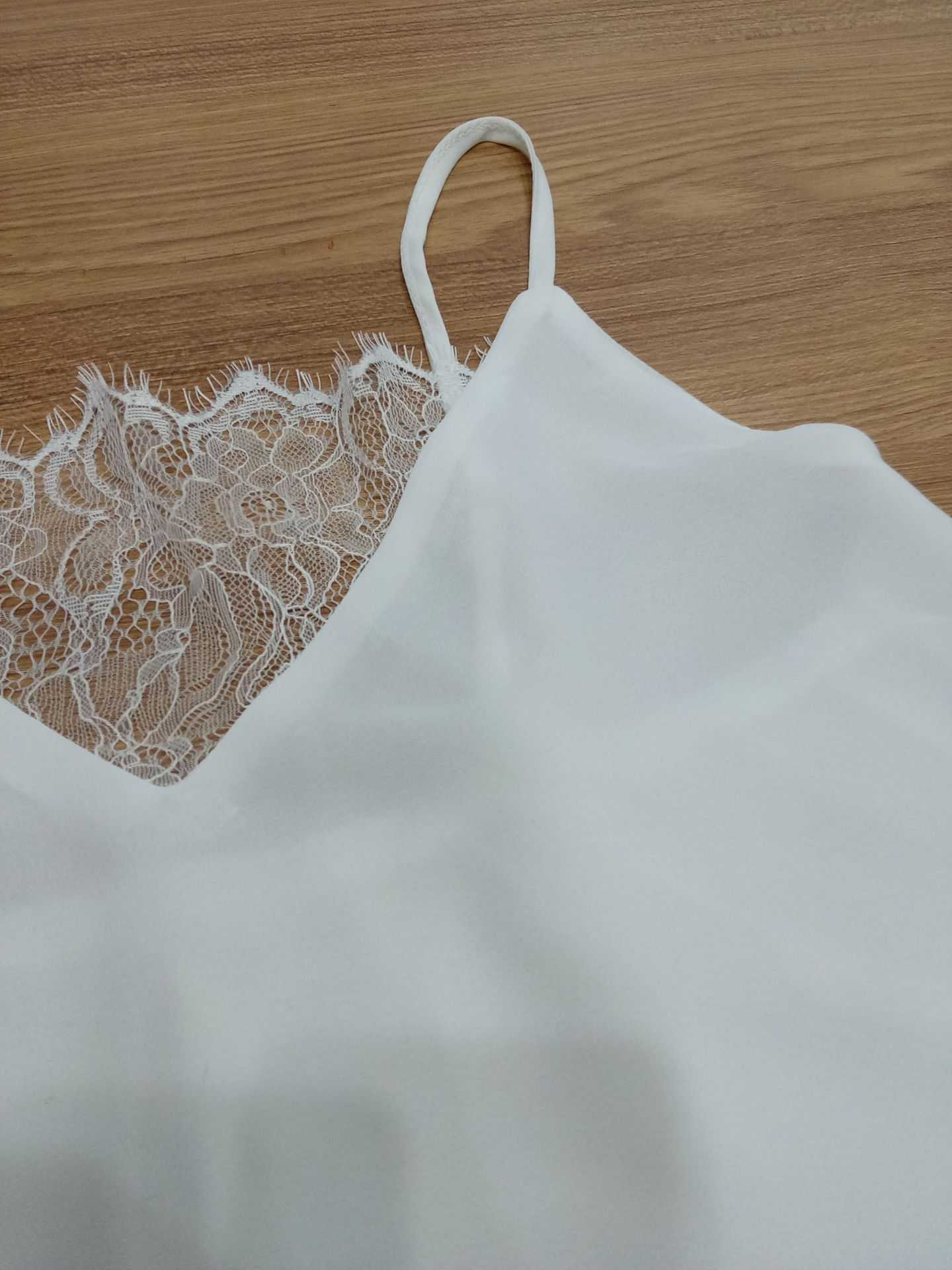 Womens V Neck Lace Camisole Tank Tops