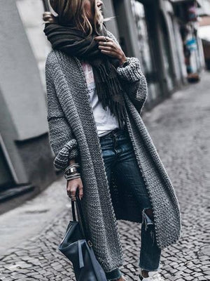 Womens open top front cardigan sweaters